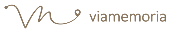 Bild zeigt das Logo von Viamemoria mit ausgeschriebenem Namen